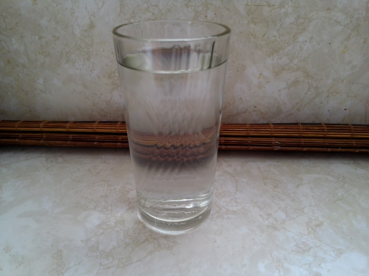 Fresh glass of water